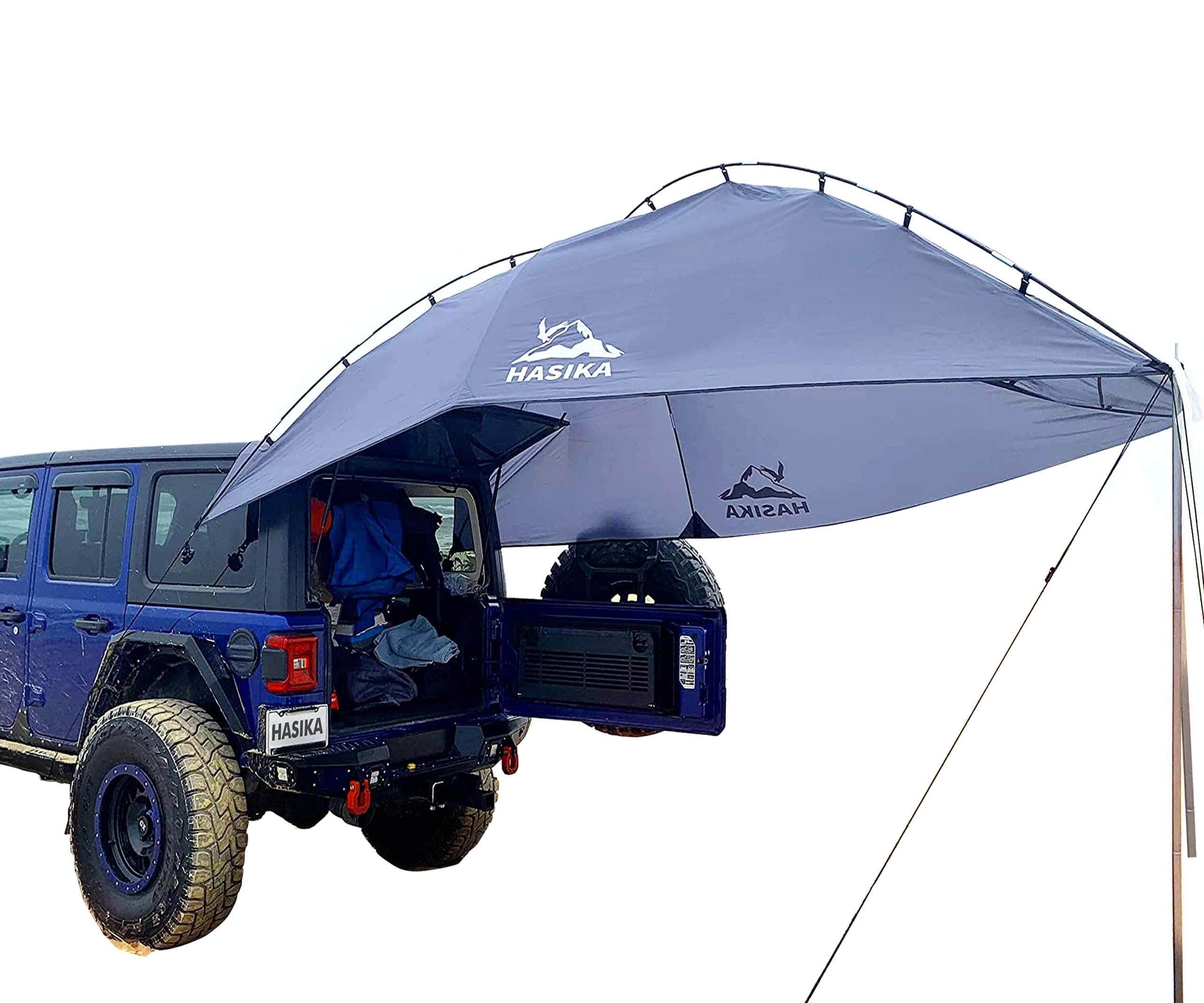 Hasika Teardrop Awning - 76 Square Feet Blue