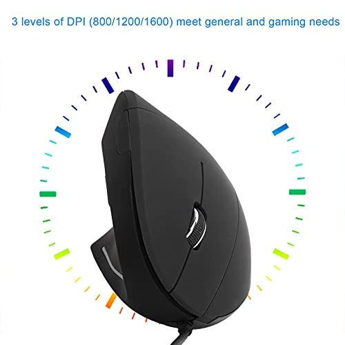 3200 DPI Vertical Mouse - USB