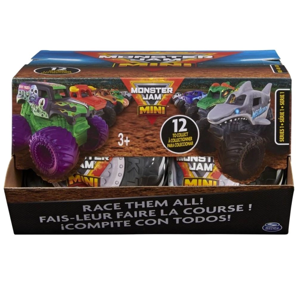 SPIN MASTER GAMES Monster Jam Mini Scale Vehicles