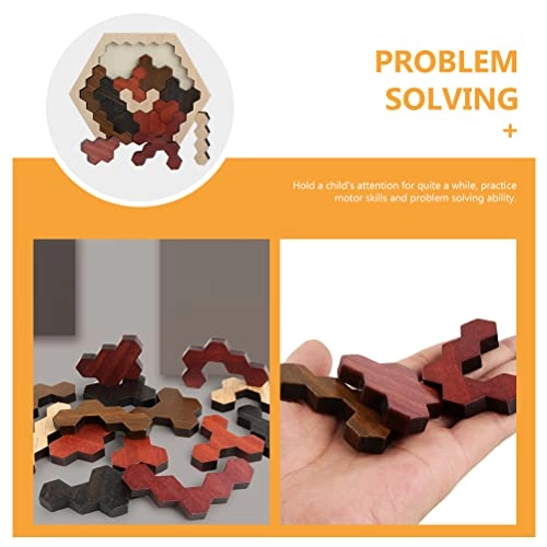 Kids Logic Mind Game - Challenging Puzzle Building Block Toy