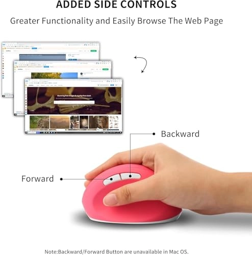 Vertical Ergonomic Mouse - USB