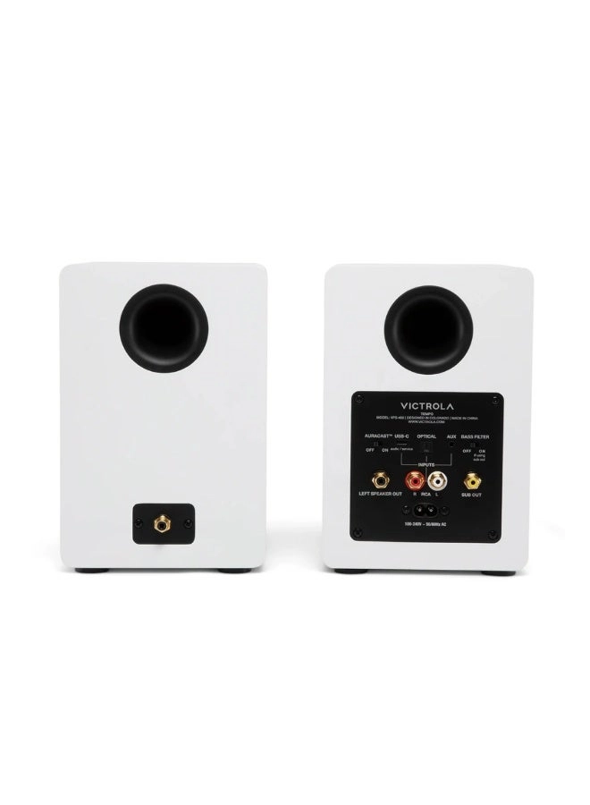 Tempo - Bluetooth Bookshelf Speakers Pair Green