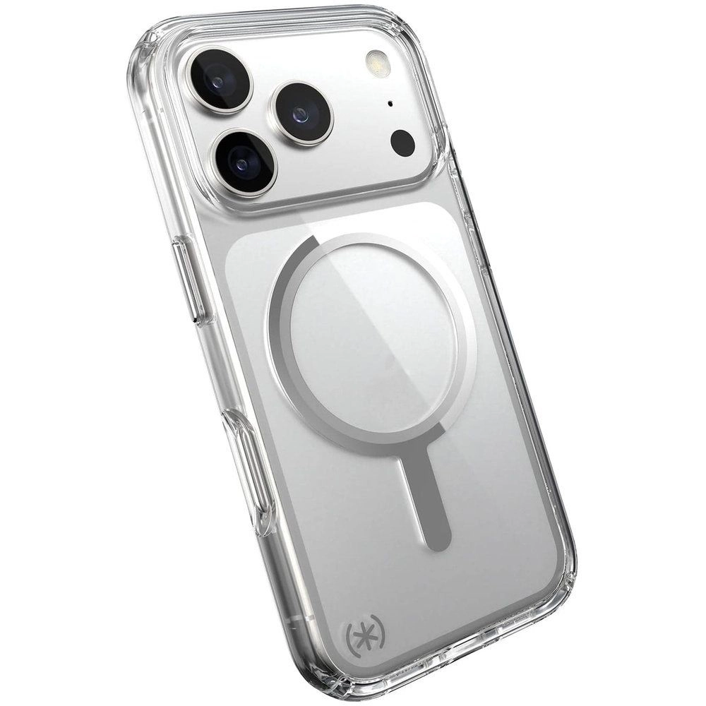 Speck Presidio Perf Clear Case with MagSafe for iPhone 17 Pro