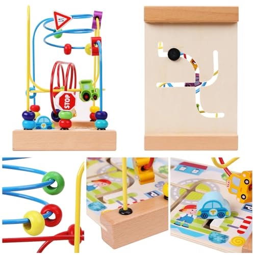 Bead Maze Toy - 6 - 18 months