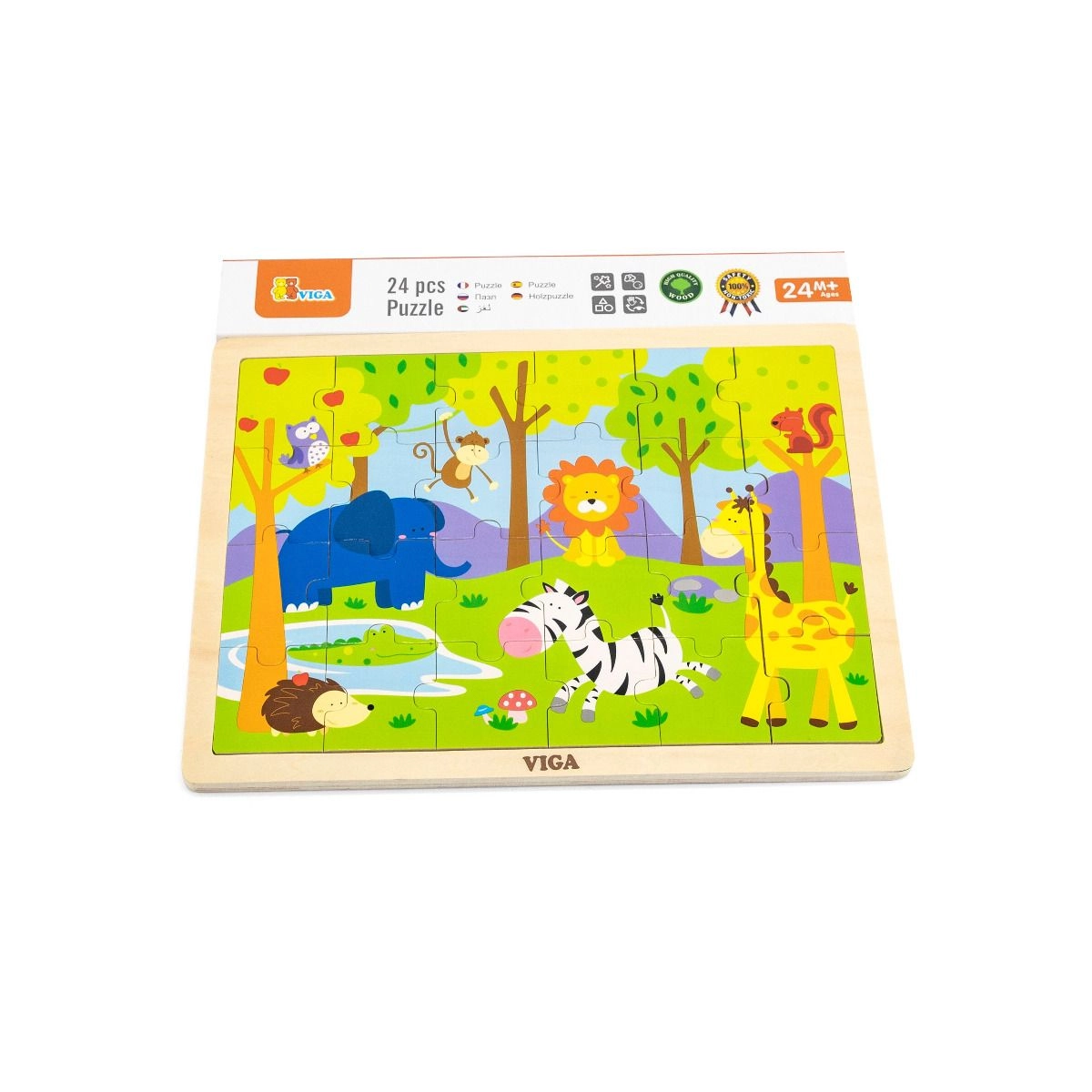 Puzzle - Safari - 3+ 24 pieces
