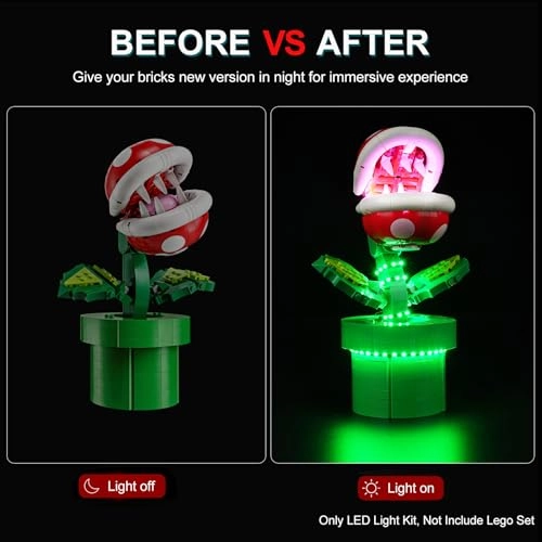 LED Light Kit - Lego 71426 Super Mario Piranha Plant