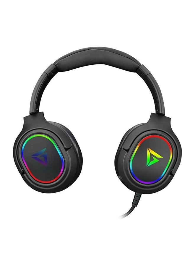 Keyboard - 68 Keys + Mouse - 65g 12800 DPI + Headset - 50mm + Mousepad - 360x260mm - PC