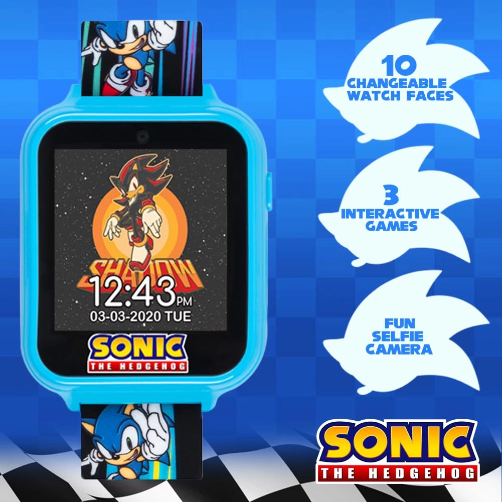Sonic the Hedgehog Smartwatch Plastic
