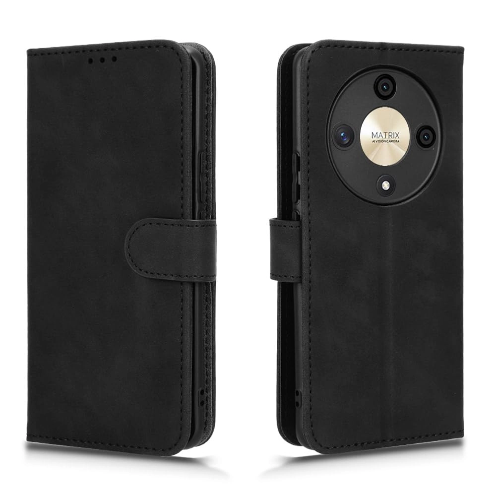 WBWONE Case for Huawei Honor Magic 6 Lite - Faux Leather Flip Case