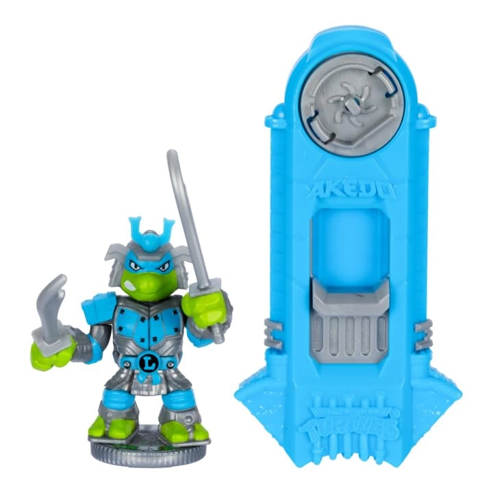 Teenage Mutant Ninja Turtles Mini Battling Warriors - 3 years and up 4 Pack Bundle