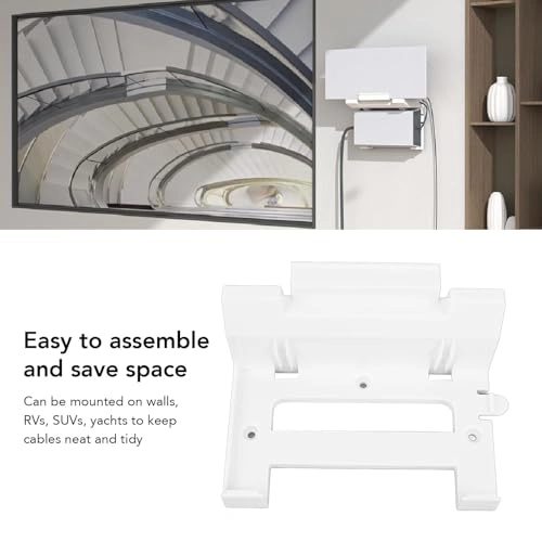 Router Wall Mount and Power Supply Mounting Kit - Gen 3 Plastic Impact Proof