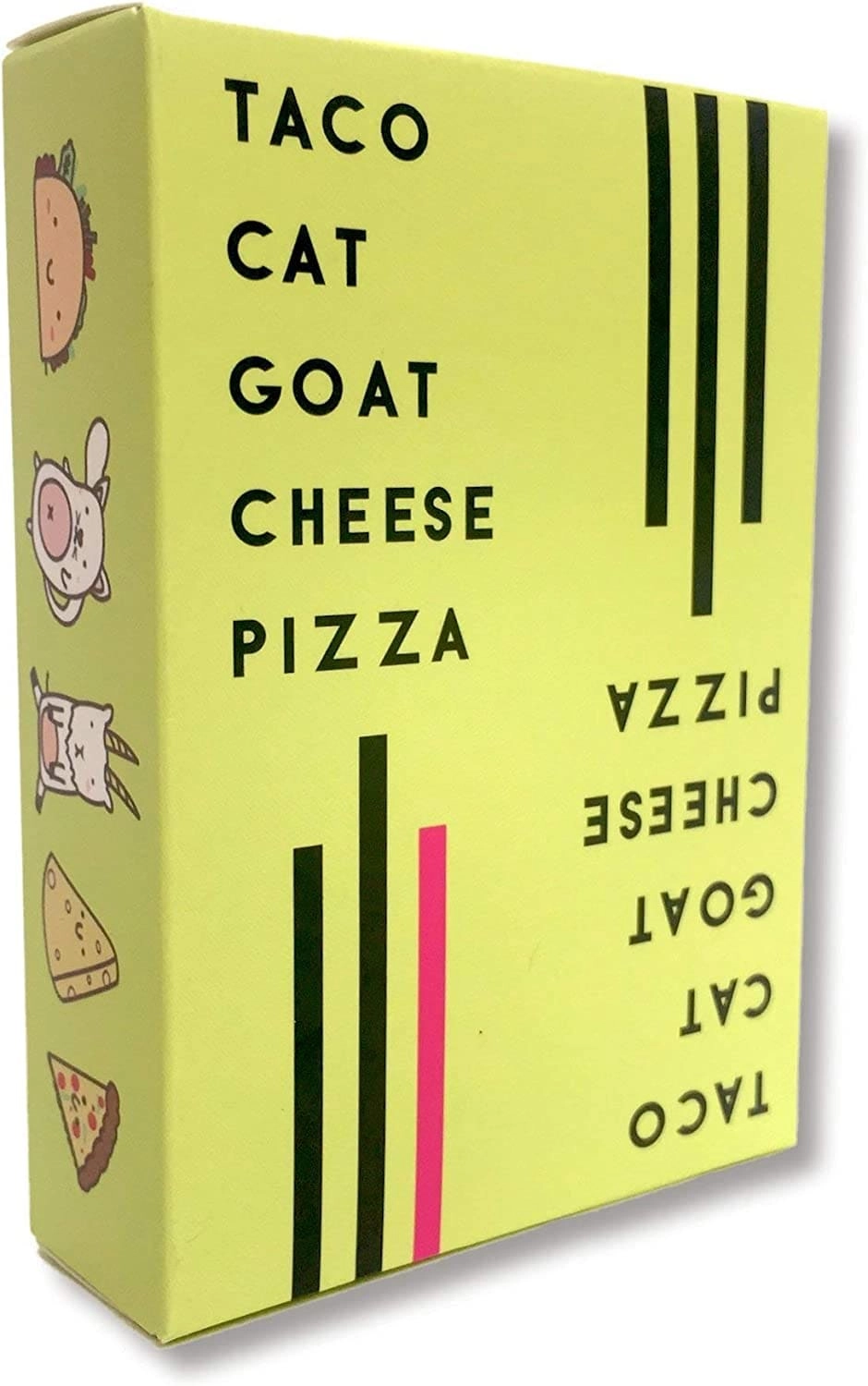 Taco Cat Goat Cheese Pizza - Card Game (Arabic/English)
