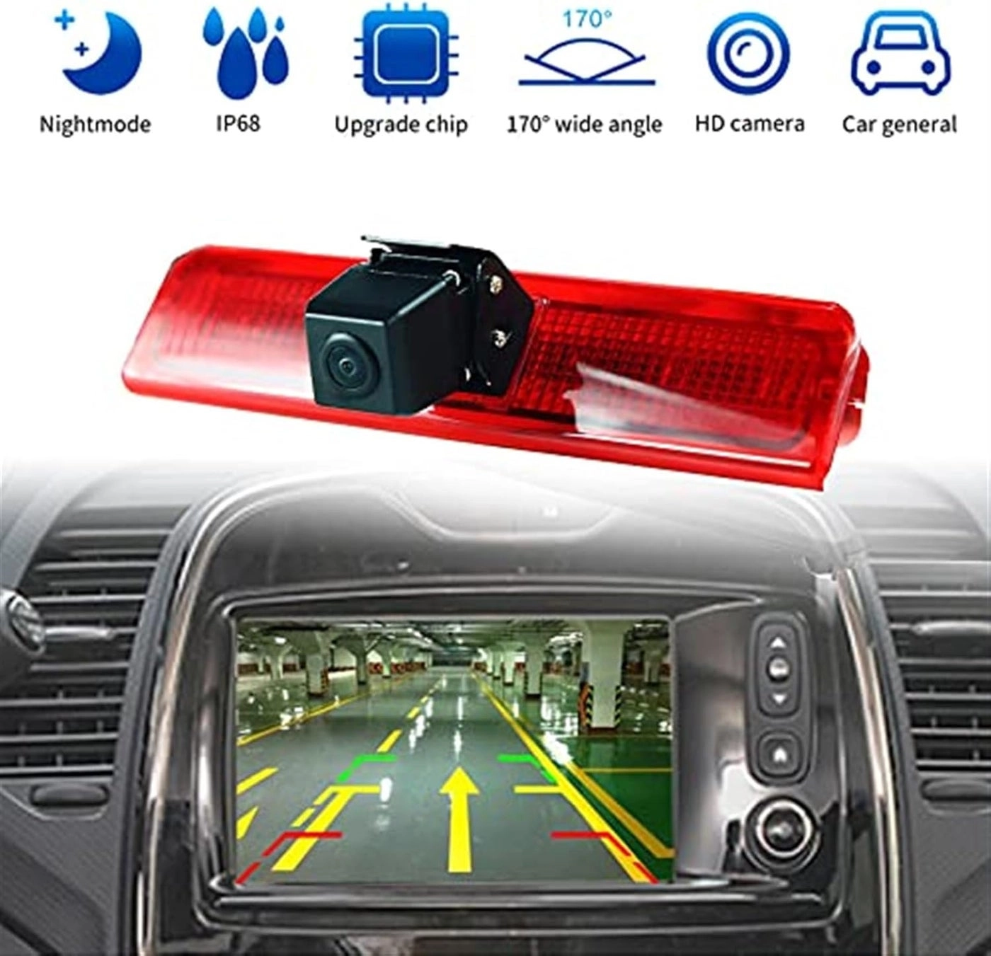 HD Vehicle Rear View Camera - Night vision High-resolution