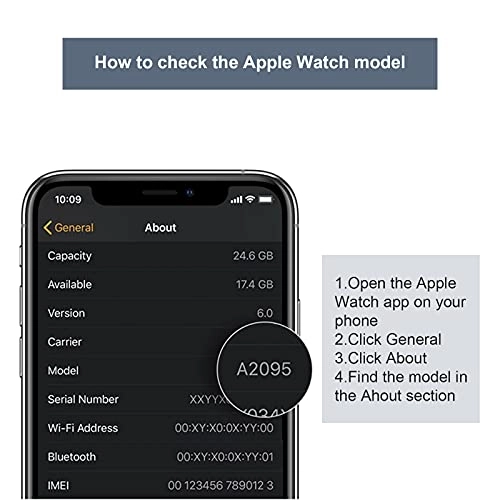 Back Cover Glass 42mm Cellular/LTE+GPS