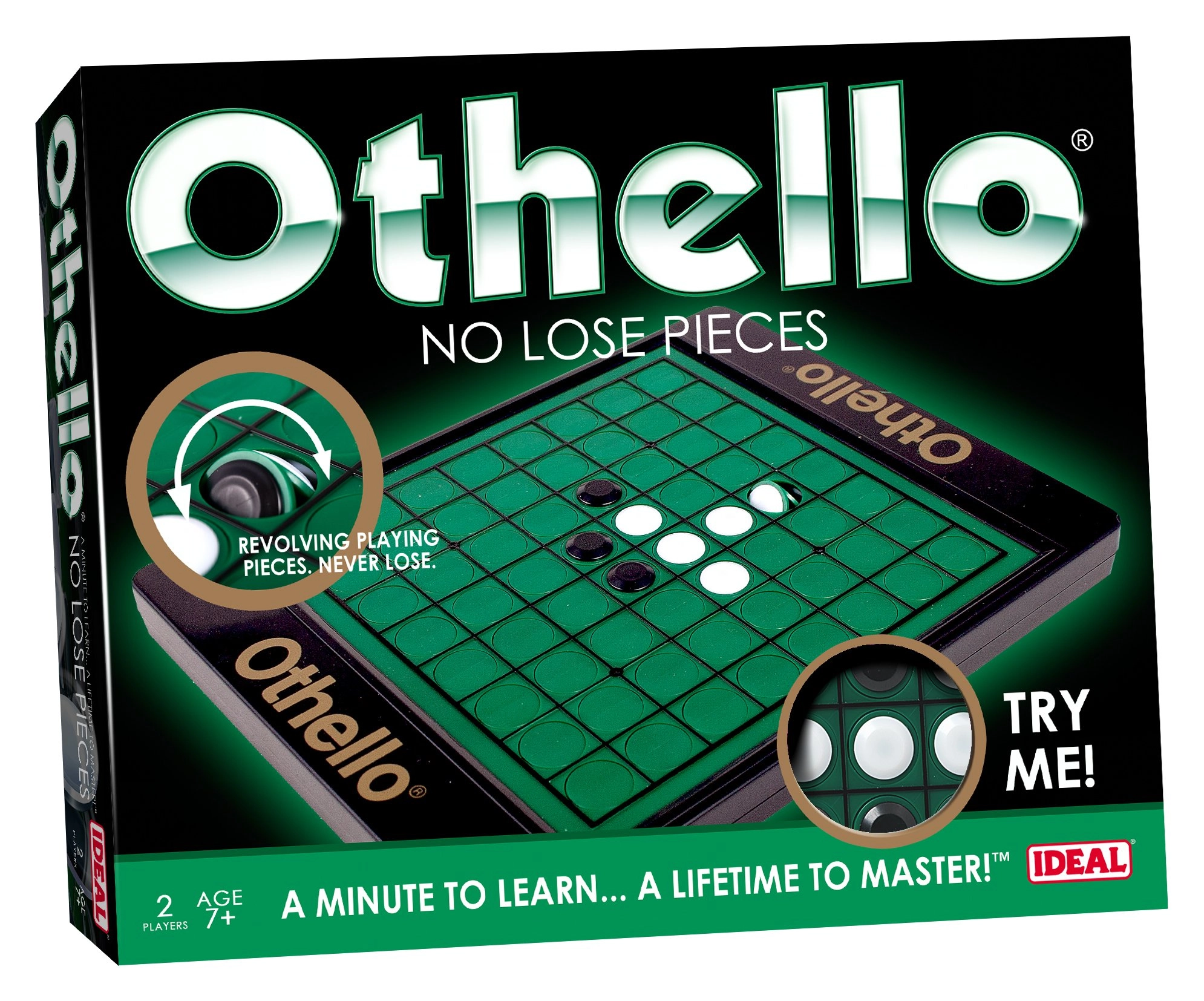 Ideal Othello No Lose Pieces - Strategy Game