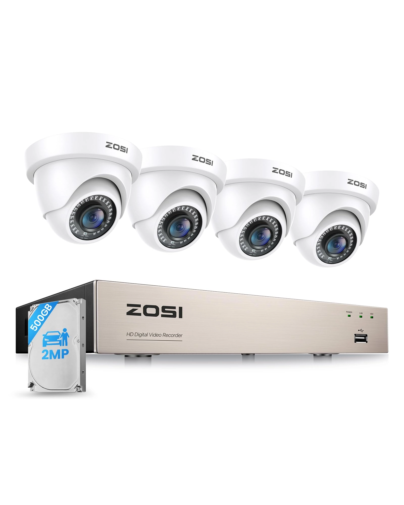 Zosi 3K Lite - 500GB 8CH