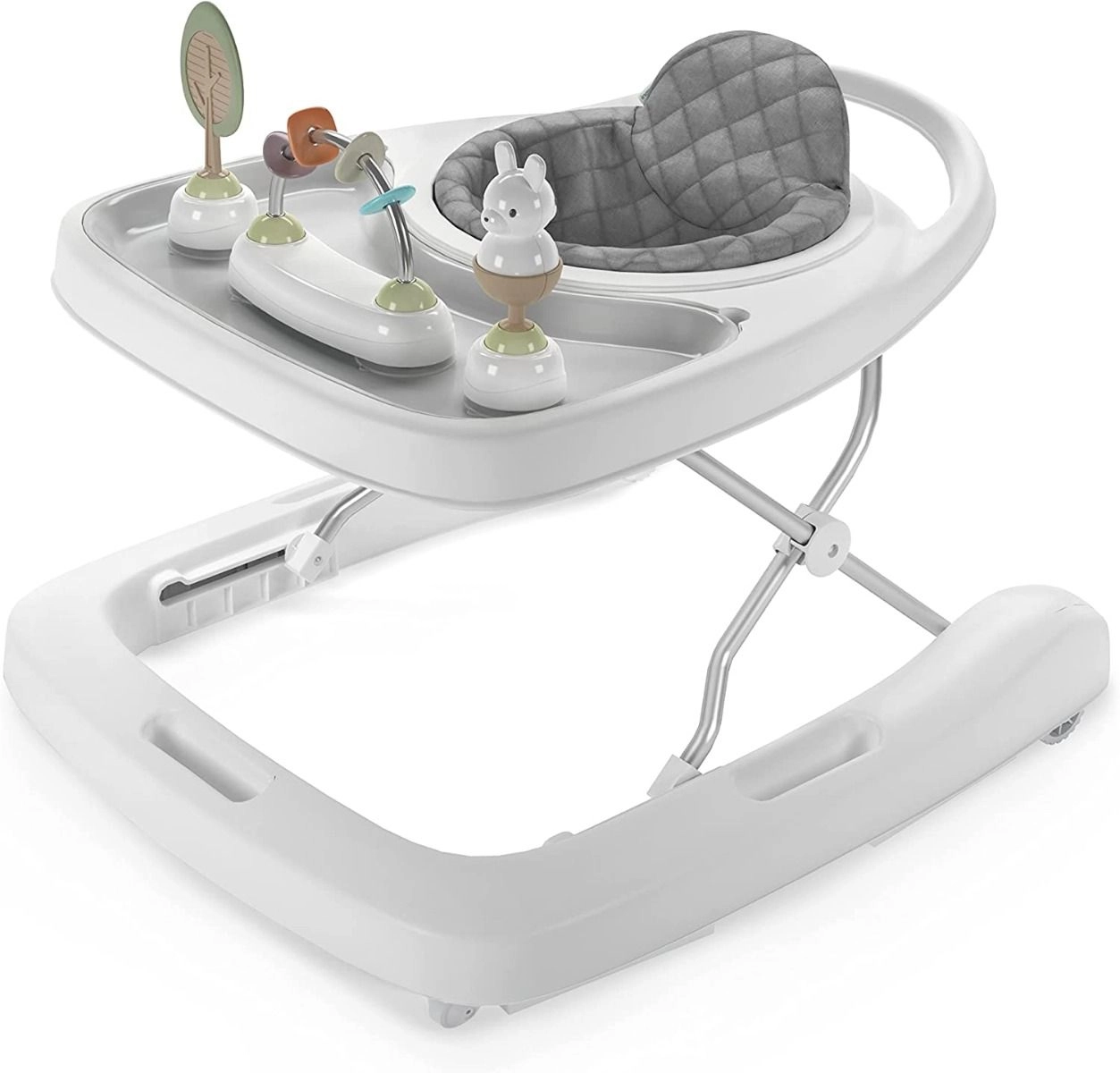 Ingenuity Step & Sprout 3-In-1 Activity Walker - Gray 6-24 months