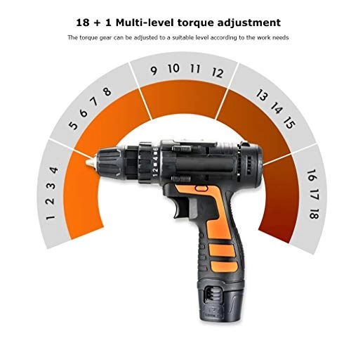 Cordless Drill Driver - 12V 20N.m Lithium