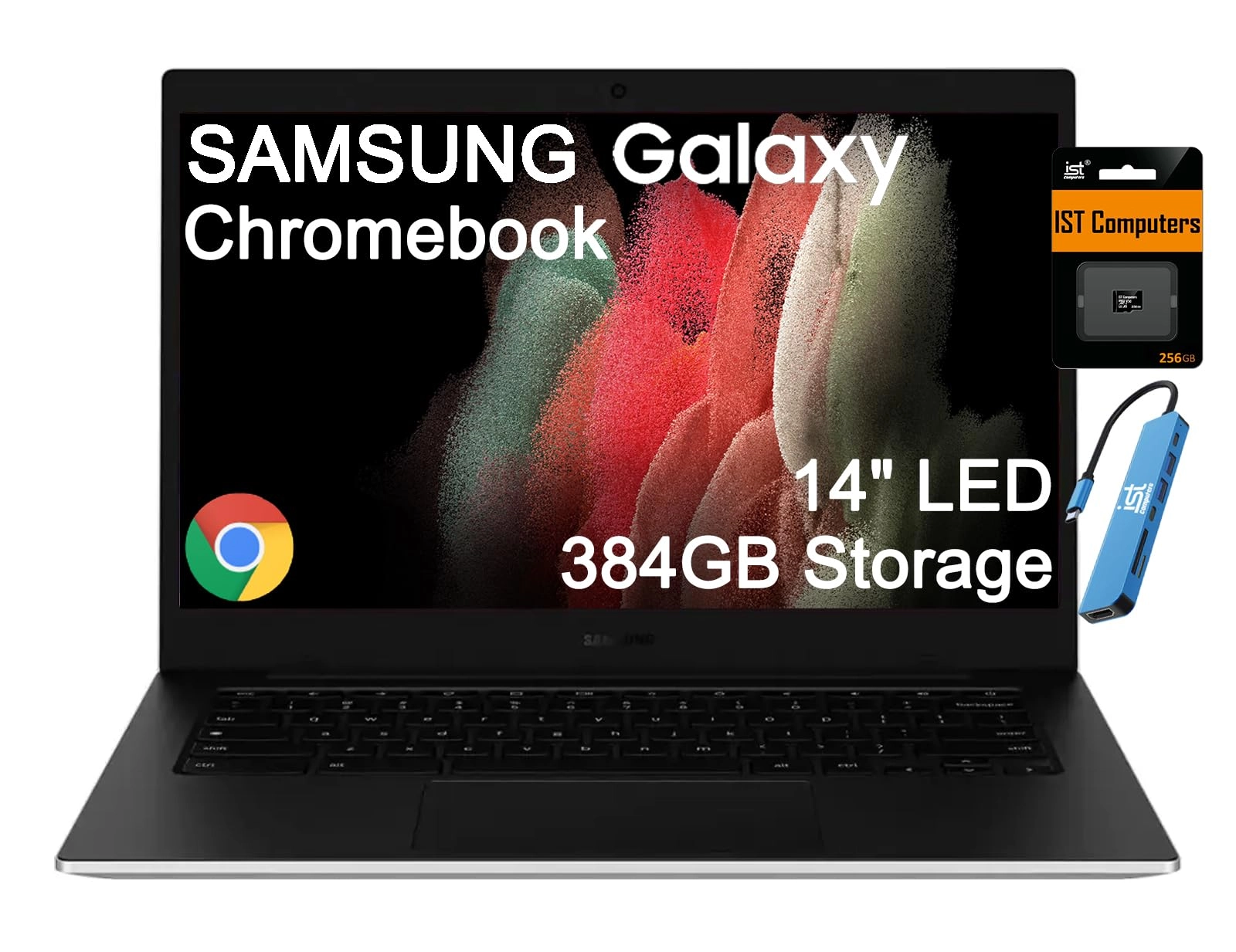 Samsung Galaxy Chromebook Go XE340XDA - 14'' Celeron N4500 4GB DDR4 384GB