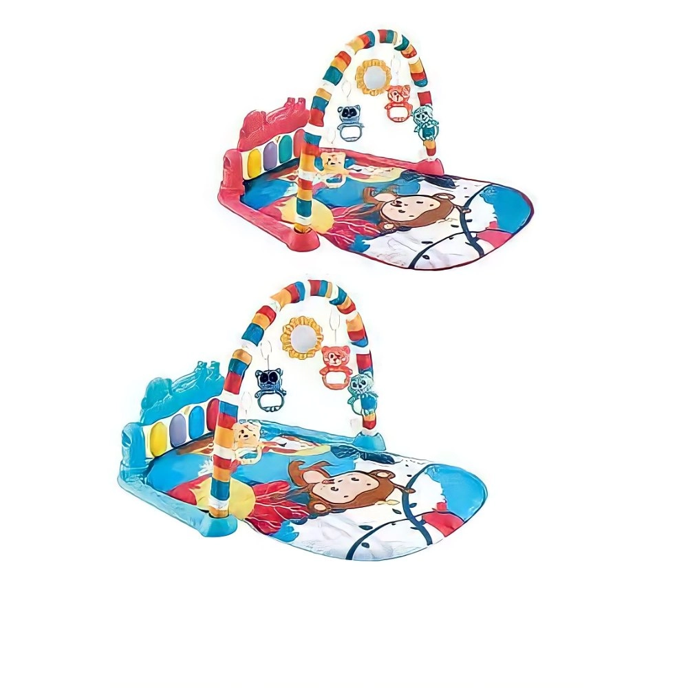 Monkey Hat Pedal Piano Activity Play Mat - 2+