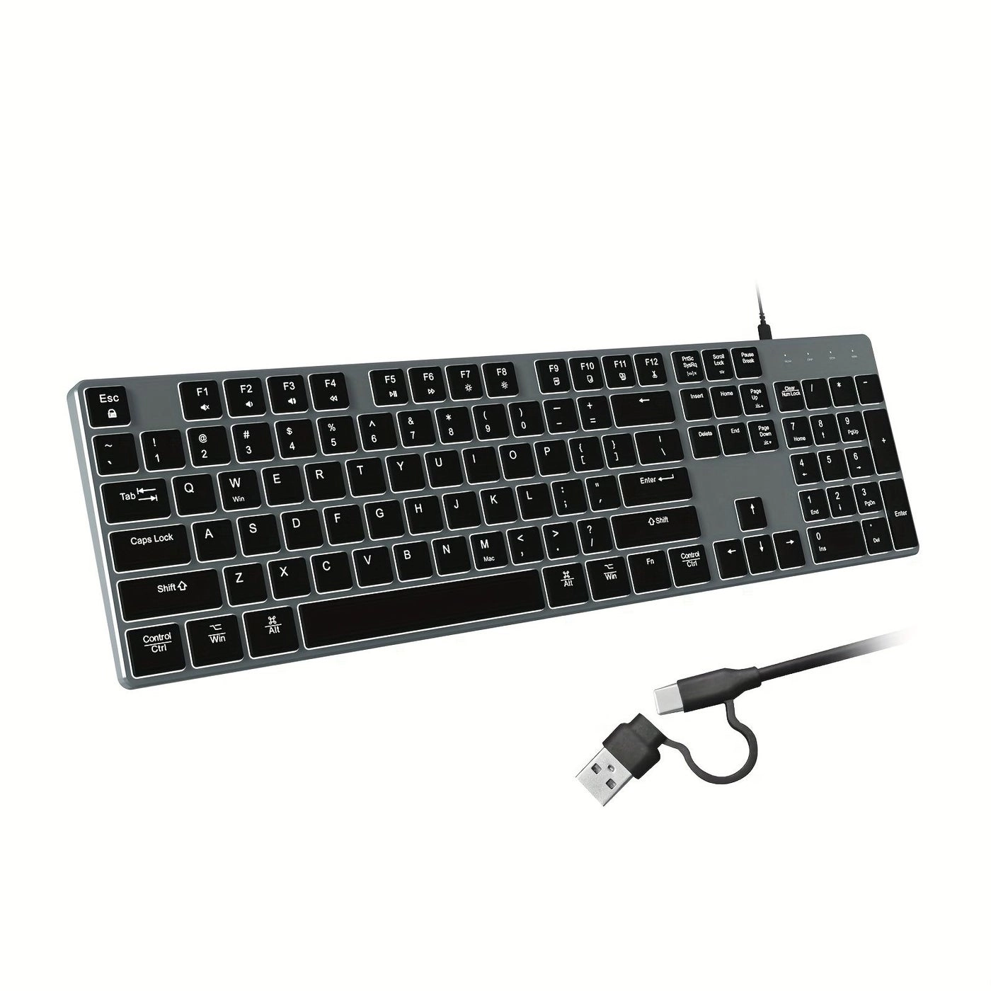 Generic Backlit Keyboard - Wired
