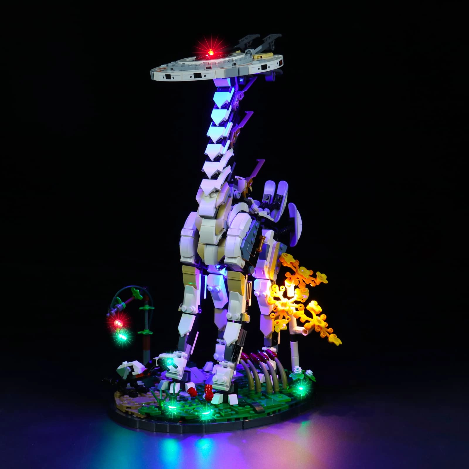 LED Light Set - remote control Compatible with Lego 76989 Tallneck