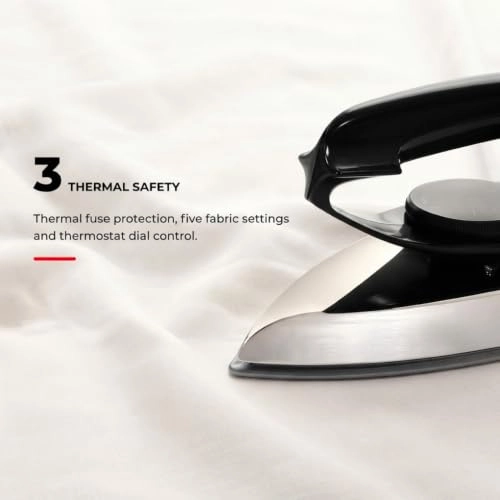 EI 2801 - 750 watts Dry Iron Black