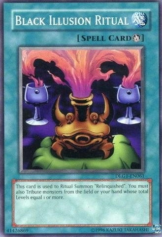 Konami Black Illusion Ritual DLG1-EN061 - Dark Legends