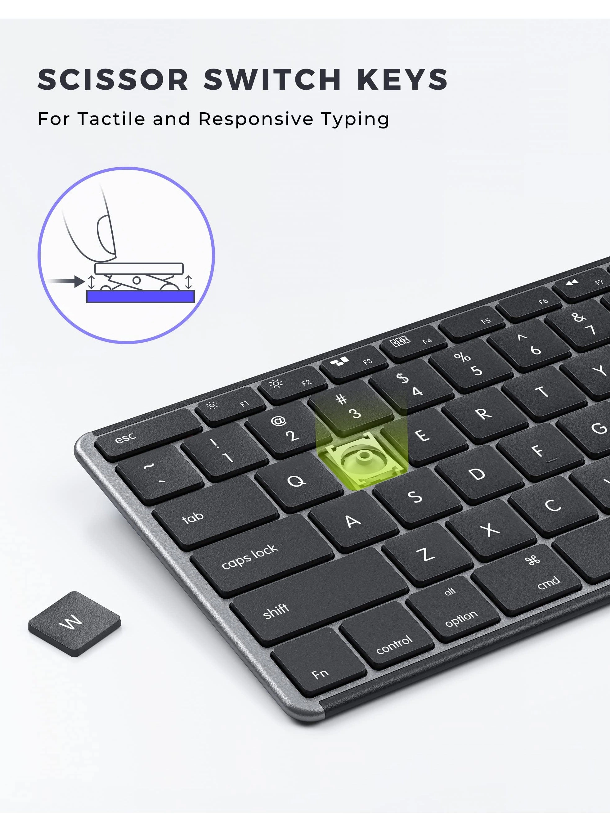 Bluetooth Keyboard and Mouse - Wireless