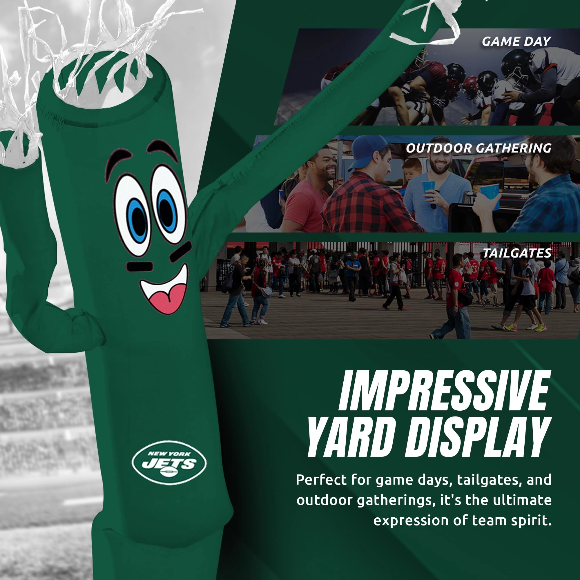 Wacky Waving Inflatable Tube Guy - New england patriots