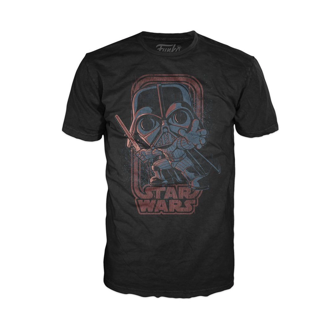 FUNKO Vader - Star Wars - Pop Tee! Retro