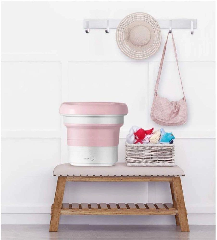 PYXZQW Portable Mini Washing Machine Laundry Capacity: 0.8 Kg