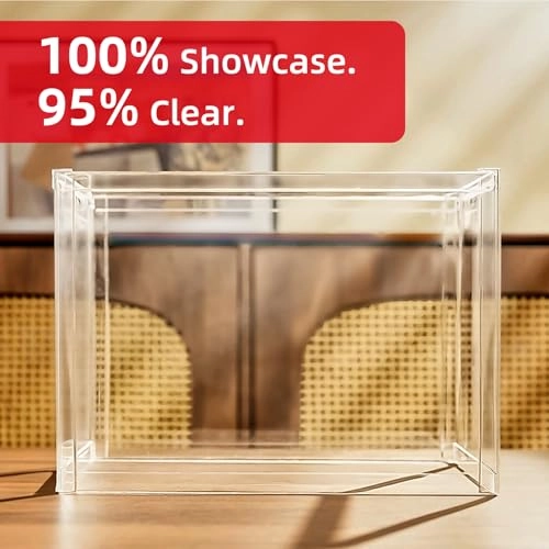 Display Case - 36x27x27cm Dustproof Clear