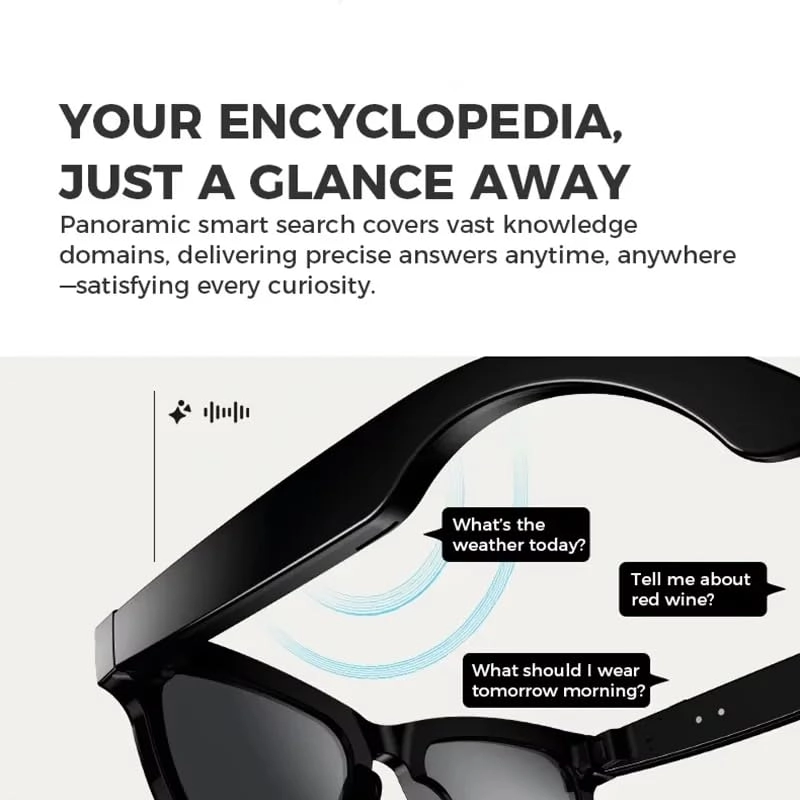 AI Smart Glasses - Real Time Translation Voice Assistant