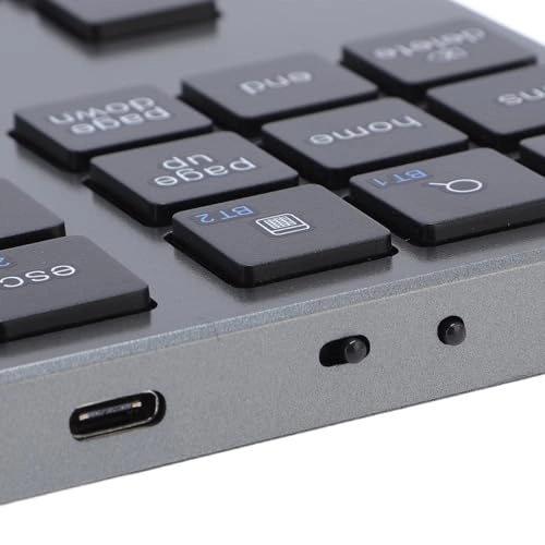 Numeric Keypad - 35 Keys Wireless Rechargeable