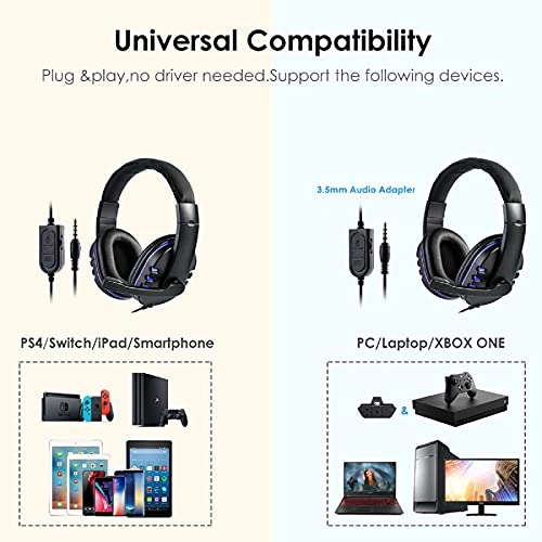 Stereo Gaming Headset Wired Headset