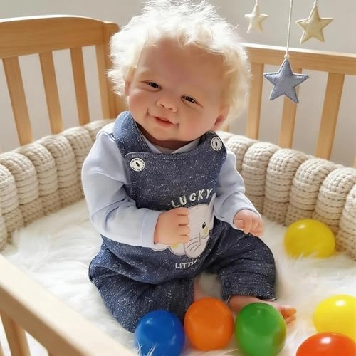 Reborn Baby Doll - Vivienne 19 inch Vinyl Boy Ages 3+