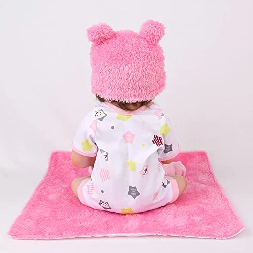 Reborn Baby Doll - 18 Inch 45cm Soft Vinyl Girl