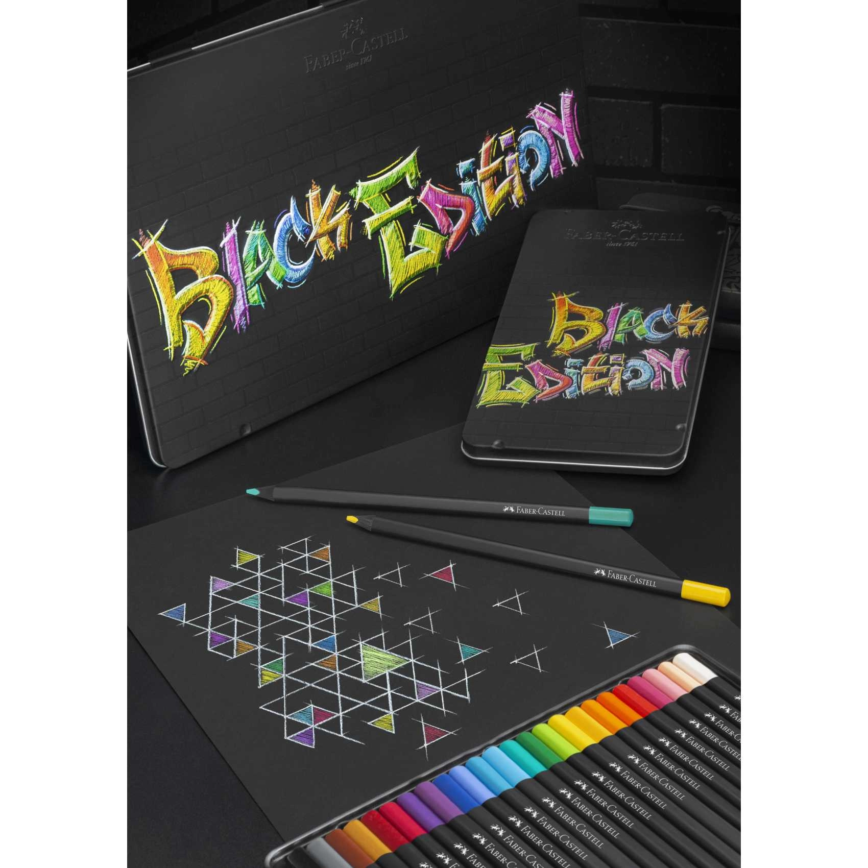 Black Edition Color Pencils - 12pcs