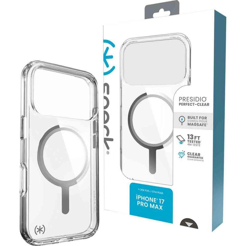 Presidio Perf Clear Case with MagSafe for iPhone 17 Pro
