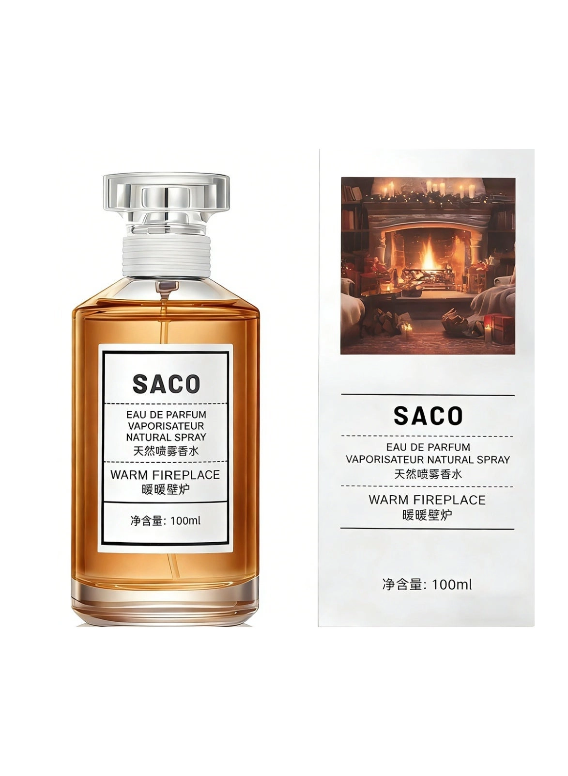 Saco Warm Fireplace Eau de Parfum