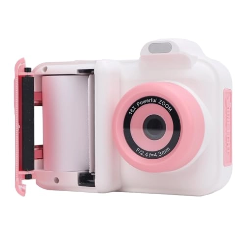 Instant Print Camera - 2.4 Inch Double Lens 32GB