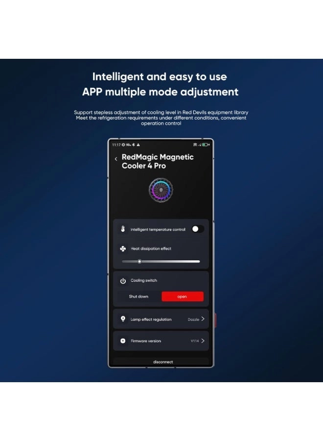 Phone Cooler - 4 Pro Magnetic 27W Ultra-Cooling