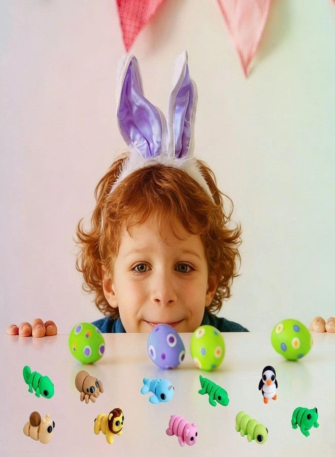 3D Printed Animal Figures - 12 pcs