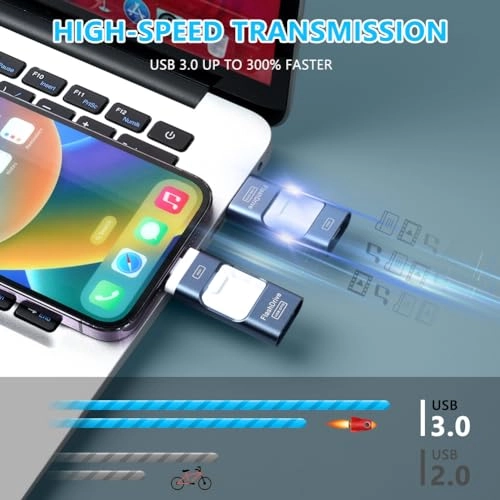 4 in 1 USB Flash Drive - USB 3.0 Type-C 64GB