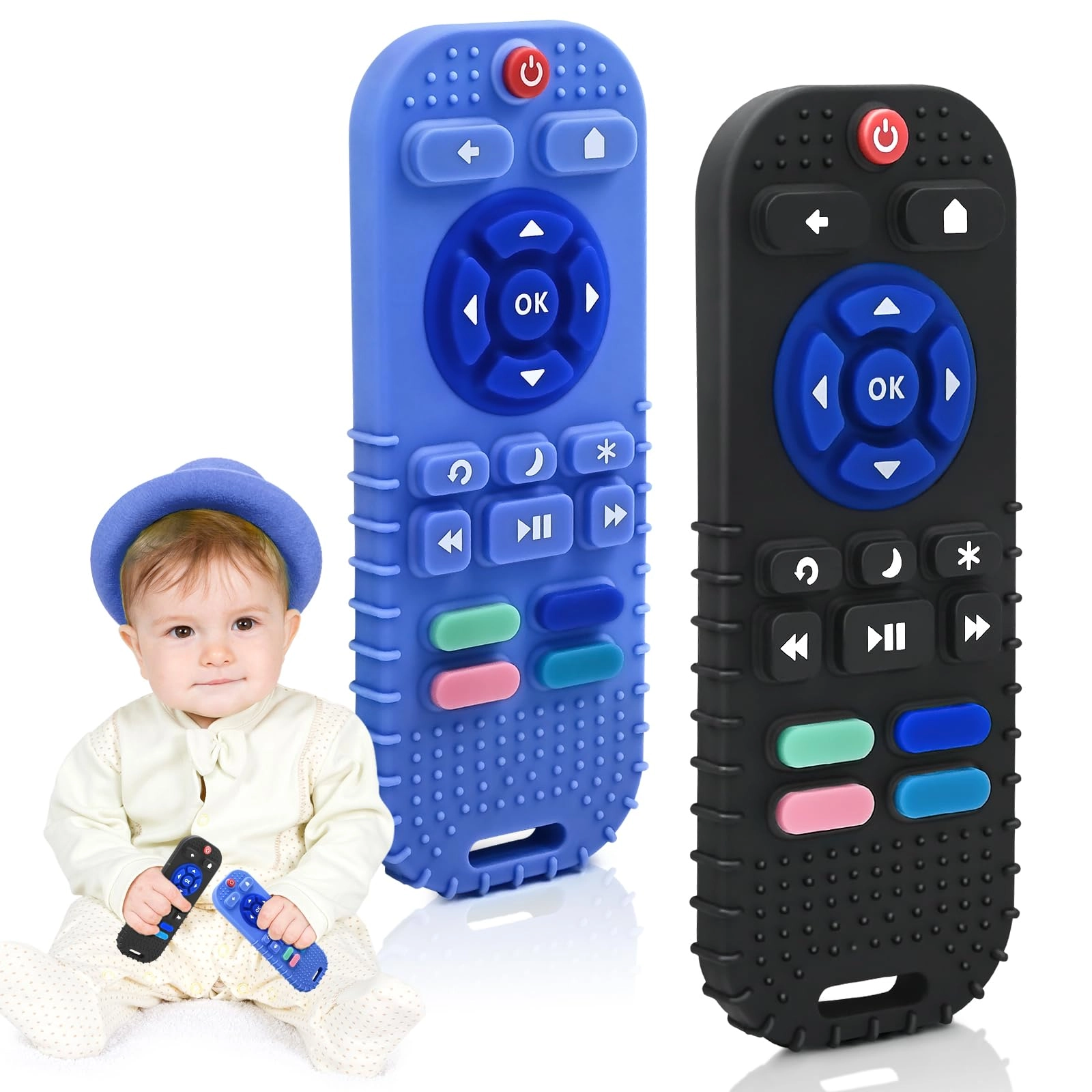 Remote Control Teether - Silicone