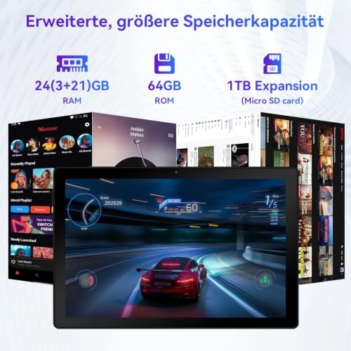 A10 Tablet 10.1" 5G 20GB RAM 64GB
