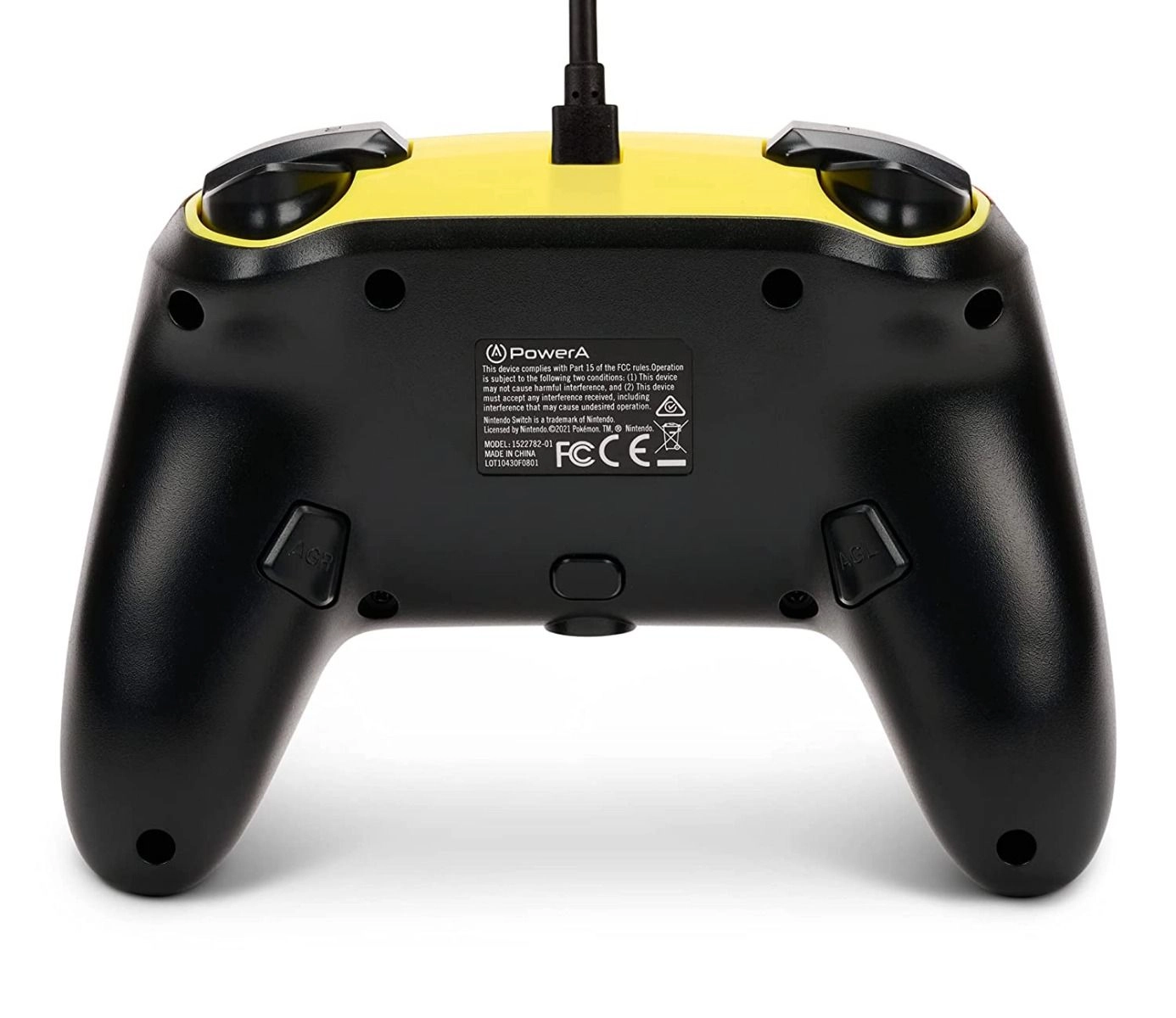 Switch Enhanced Wired Controller - Pikachu Arcade