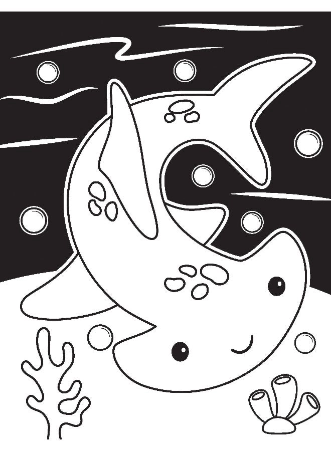 Neon Colour & Sticker Dots - Under Ocean (Book 3)