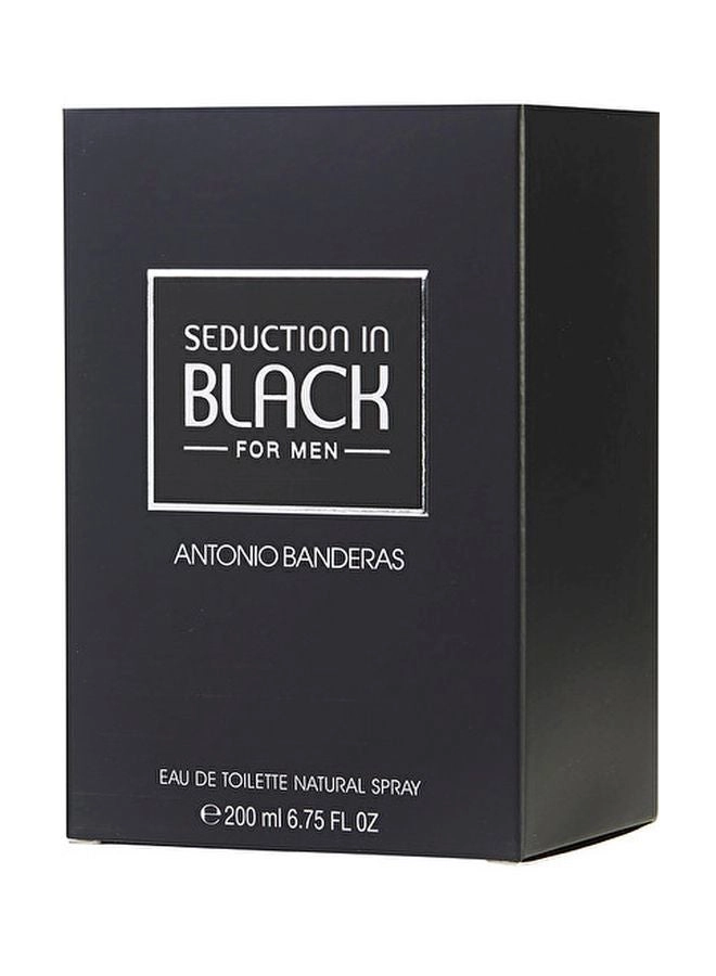 Black Seduction Eau de Toilette 200ml